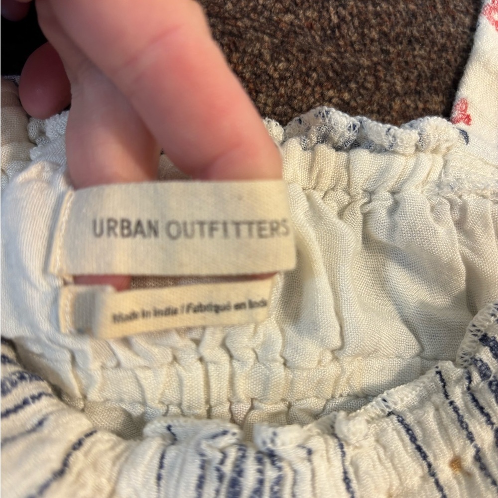 Urban Outfitters Striped Floral Maxi Dress - Picture 3 of 11